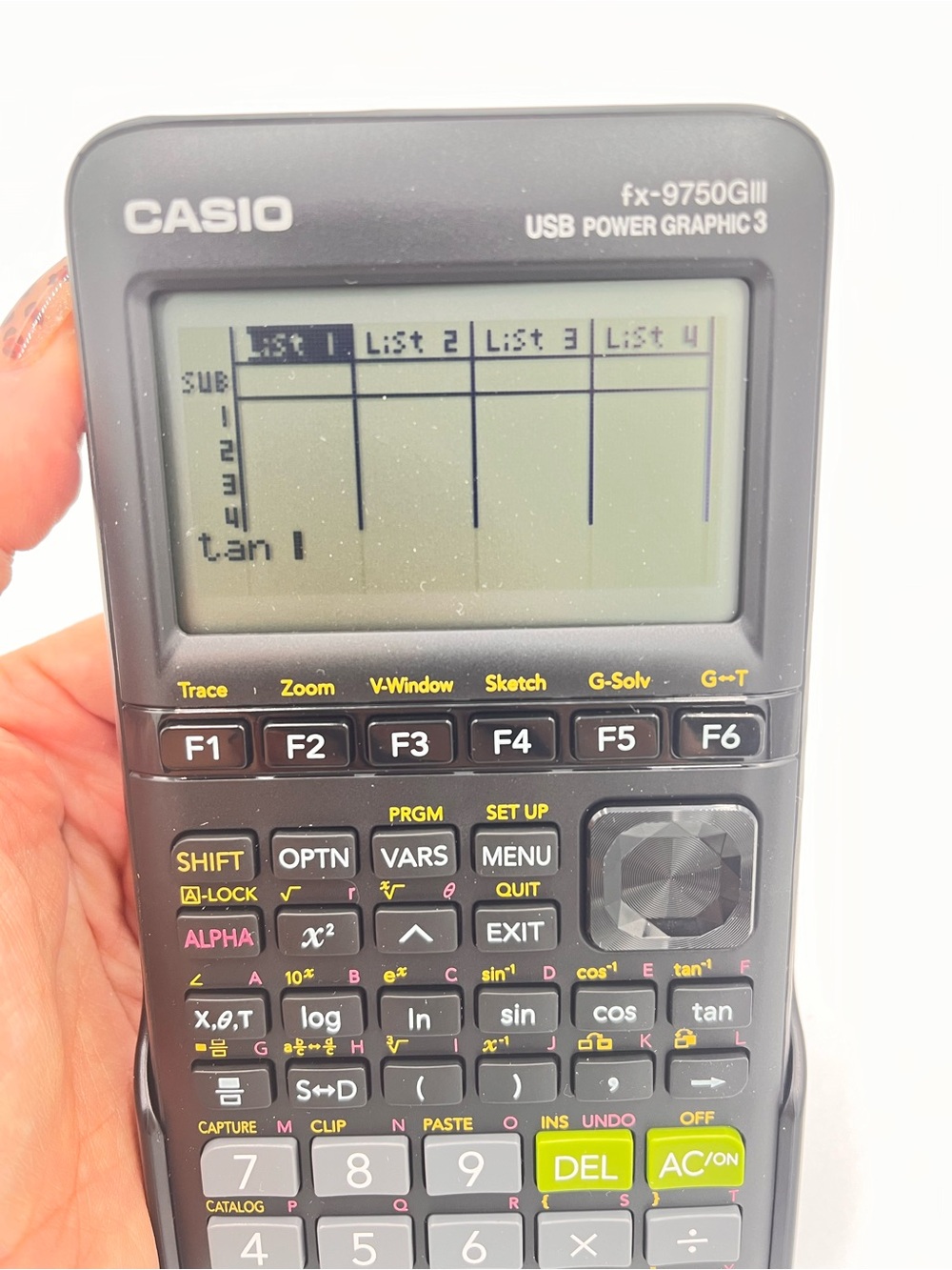FX-9750GIII Graphing Calculator Power Graphic 3 Python USB SAT ACT AP Math - Picture 4 of 7